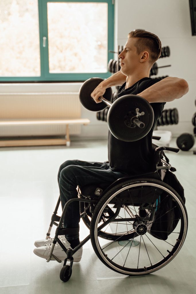 Wheelchair core strengthening exercises