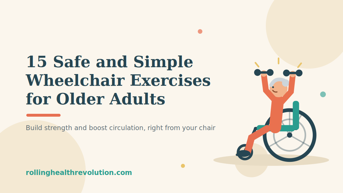 Wheelchair exercises for seniors